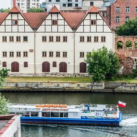 Citystay Kotwicznikow Gdansk Apartament Z Pieknym Widokiem Na Rzeke Motlawe Gdaňsk